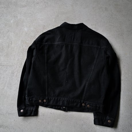 ［L］Levi's Trucker Jaket_Sulfur Black