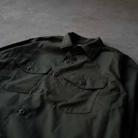 ［17 1/2 XXL fit］USARMY Olive Green "BIG" Shirt_deadstock_no.13
