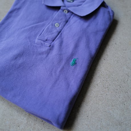 ［S］POLO SHIRT_MADE IN USA_80-90s vintage_no.21