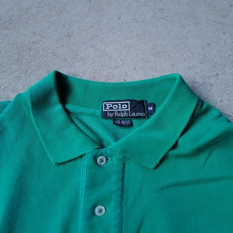 ［M］POLO SHIRT_MADE IN USA_80-90s vintage_no.16