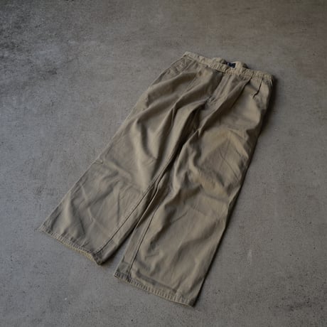 [W36 L30] VINTAGE POLO Gurkha Pants_Military Color_no.10