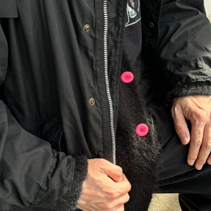 anytee Kid Mohair Cardigan サイズM Kid Mohair Cardigan 