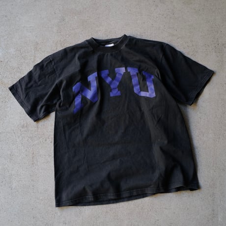 ［L］New York University_champion tee_90s
