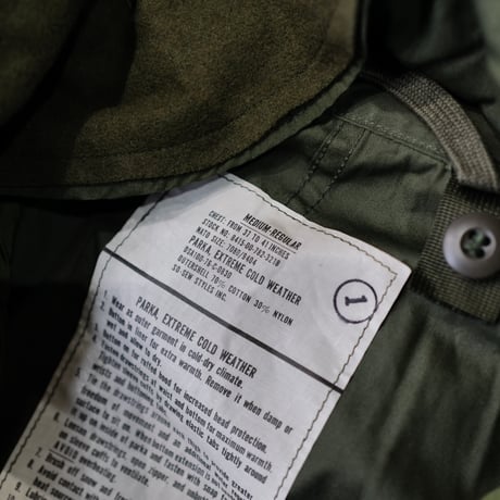 ［M］m65 parka_fullset_1970's_deadstock_no.12
