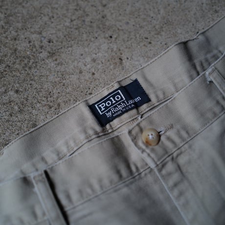 [W34 L32] Old Polo_90s vintage_2tack chino