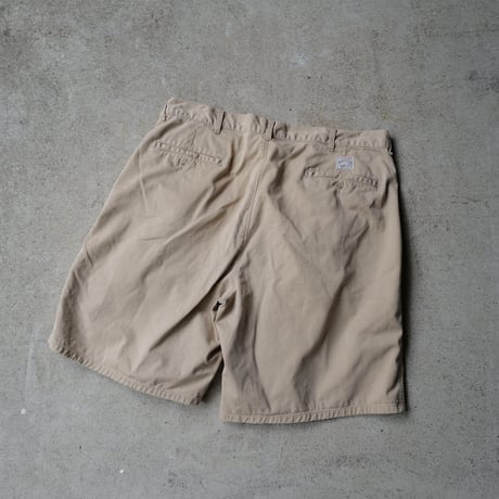 [W38] POLO CHINO 2tuck shorts_made in USA_80-90s vintage_no.38