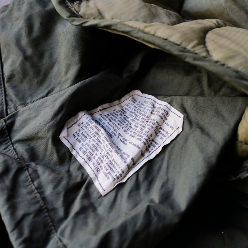 M］m65 parka_mini tag model_deadstock_no.13 | a