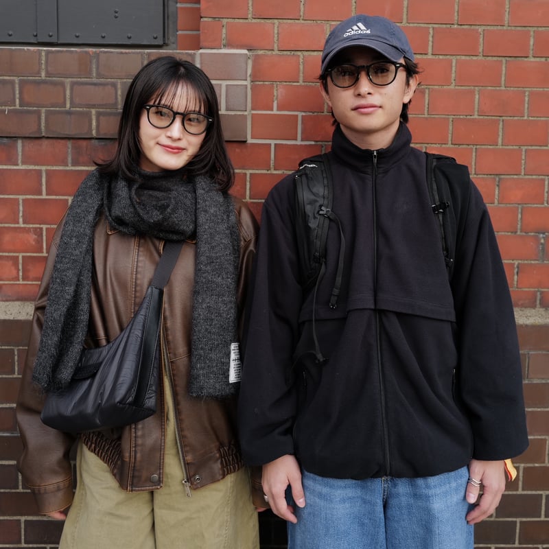 anytee classics] Celluloid Eyegear_Black×Brown