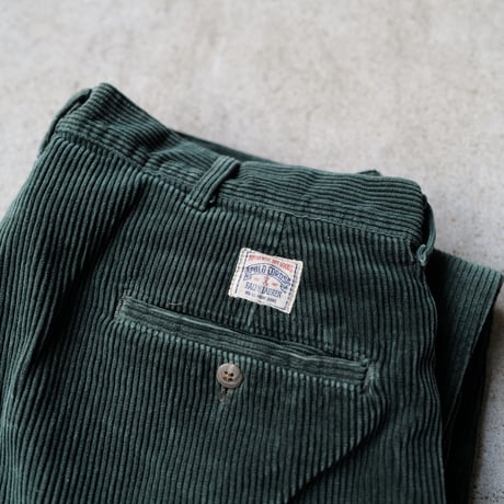 [W35 L31] POLO 2tuck CORDUROY PANTS_80-90s vintage