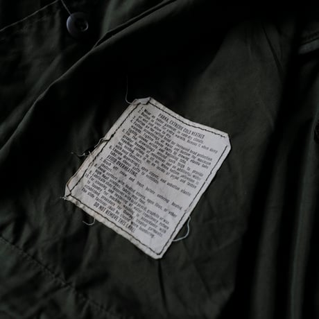 ［M］m65 parka_mini tag model_deadstock_no.140