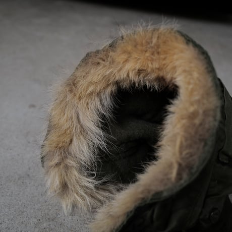 ［Free size］m51_first model_coyote fur hood_no.2