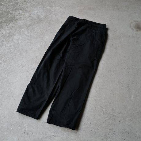 [W34 L31] Super Black_VINTAGE POLO CHINO 2tuck Pants_no.8