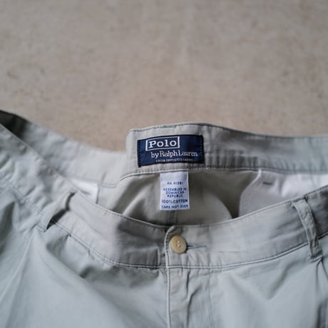 [W38] POLO CHINO SHORTS 2tuck_90s vintage_no.9