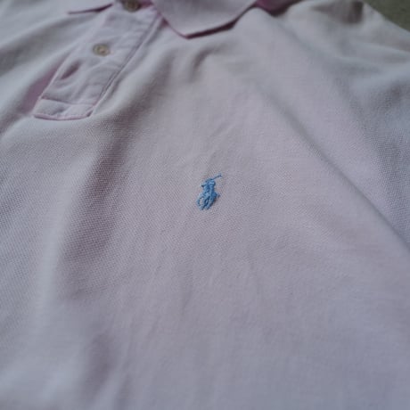 ［L TALL］POLO SHIRT_MADE IN USA_80-90s vintage