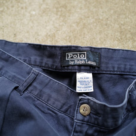 [W36] POLO CHINO SHORTS 2tuck_90s vintage_no.7
