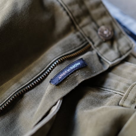 [W37 L30] VINTAGE POLO CHINO 2tuck Pants_Military Color_no.8