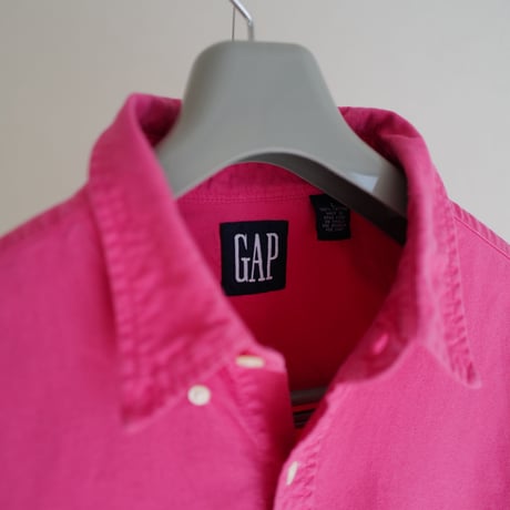 ［L］Old GAP_90s vintage_pink shirt