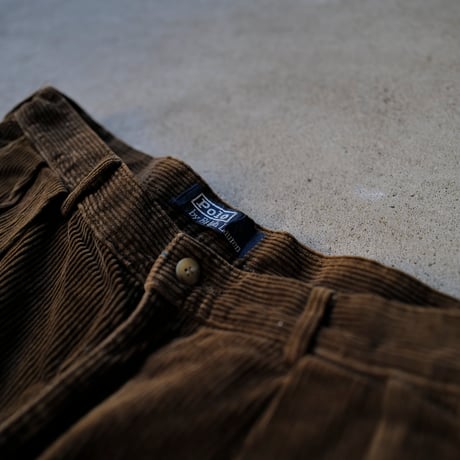 [W34 L30] VINTAGE POLO CORDUROY 2tuck PANTS_no.5