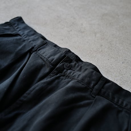 [W38] Super Black_VINTAGE POLO 2tuck Shorts_no.1
