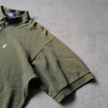 ［XL］POLO SHIRT_MADE IN USA_80-90s vintage_no.29