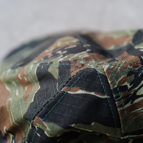 Tiger Stripe Camo Cap_made in USA_deadstock