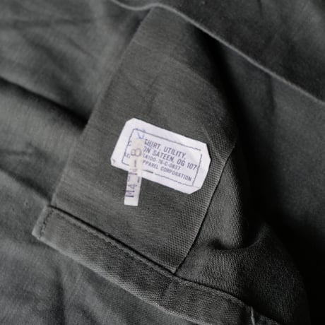 ［15 (1/2)］USMC Olive Green Shirts_Cotton 100_no.18