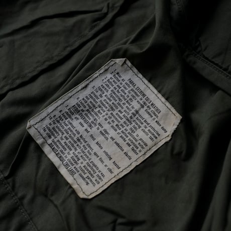 ［M］m65 parka_mini tag model_deadstock_no.109
