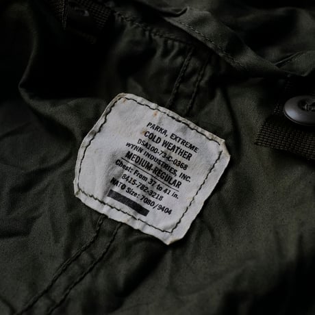 ［M］m65 parka_mini tag model_deadstock_108