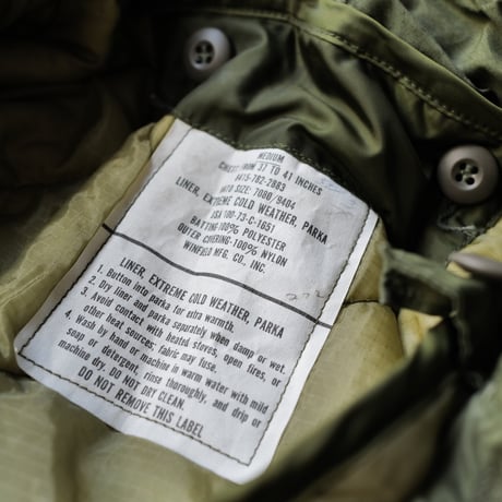 ［M］m65 parka_First model_deadstock