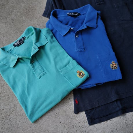 ［L］BIG POLO_MADE IN USA_90s vintage_mint