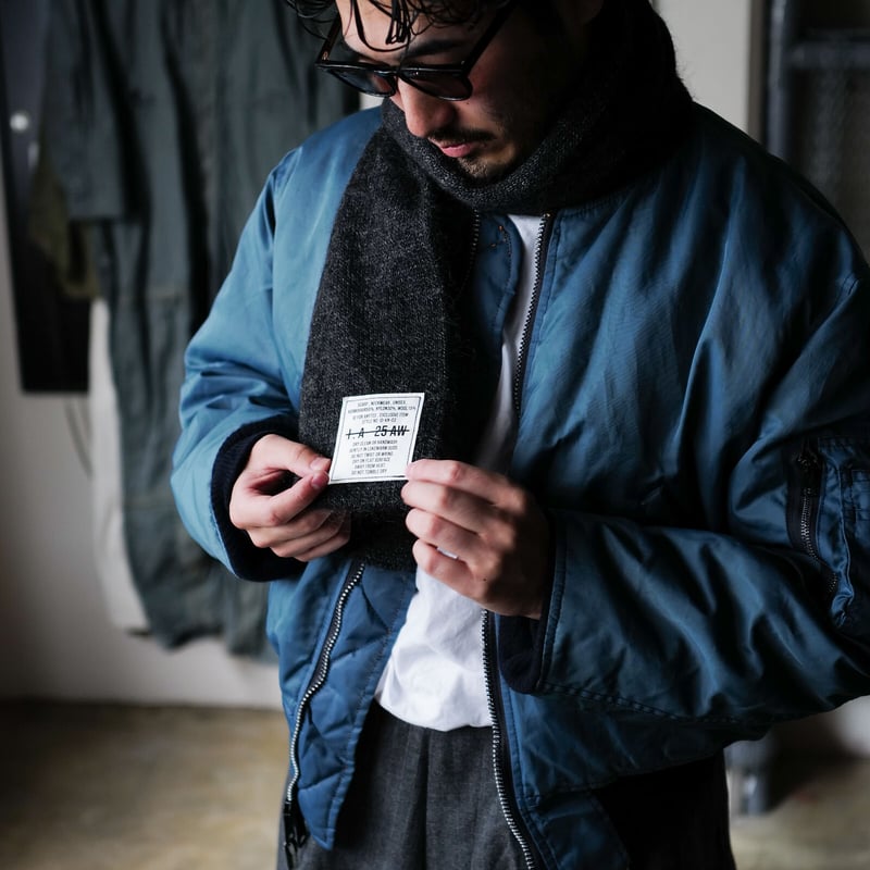 Kid Mohair Neckwear Scarf 