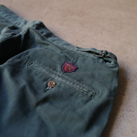[W36 L30] VINTAGE POLO Gurkha Pants_Military Color_no.12