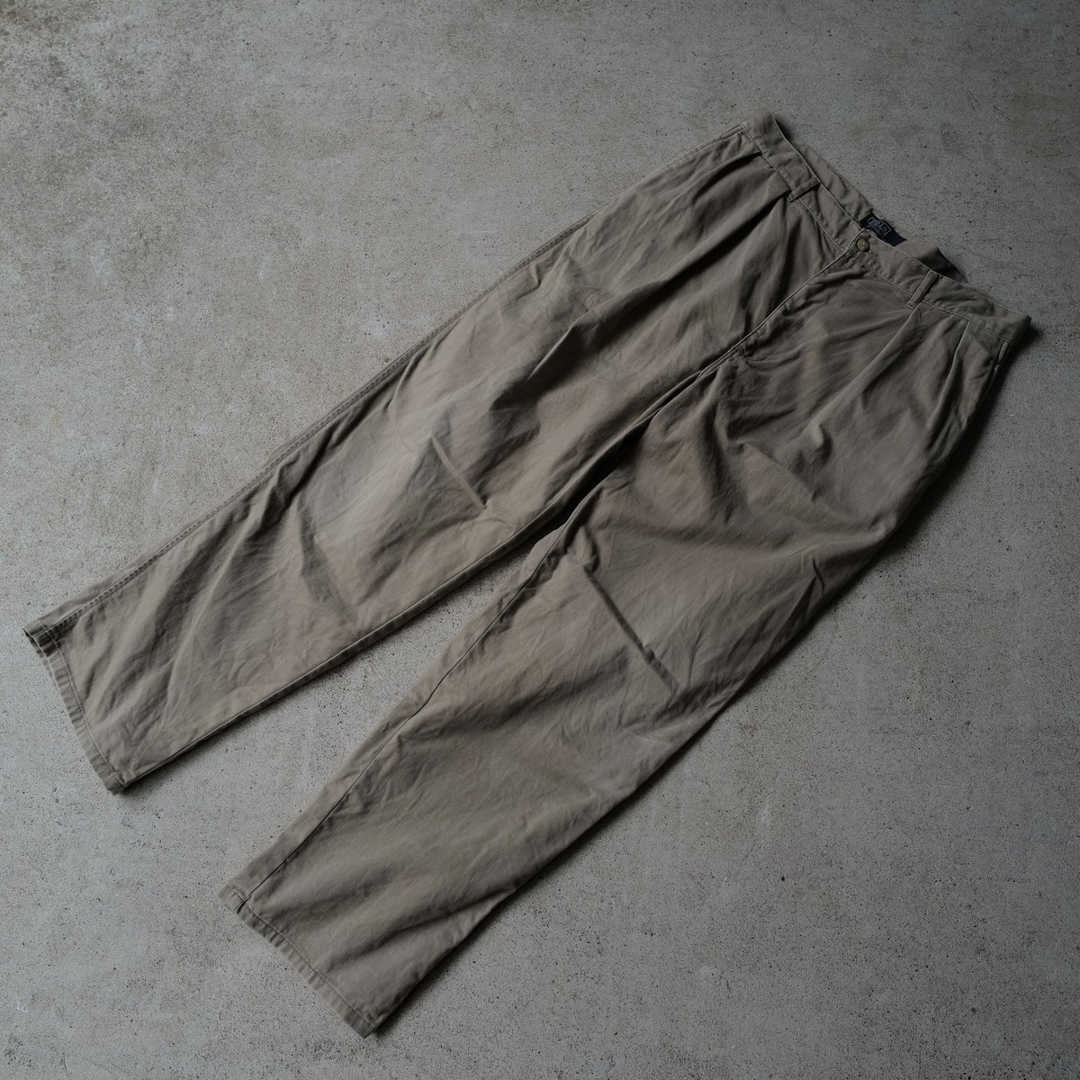 W34 L30] POLO CHINO 2tuck PANTS_90s vintage_no