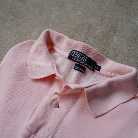 ［L］POLO SHIRT_MADE IN USA_80-90s vintage_no.6