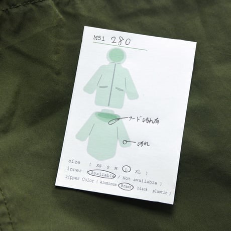 ［L］m65 parka_deadstock_no.280