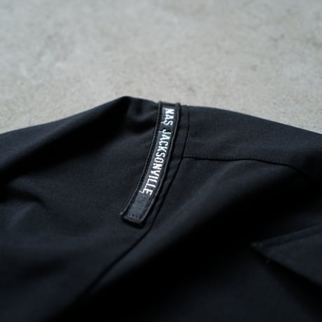 ［17 XXL fit］U.S.NAVY Black Shirt_deadstock_no.17