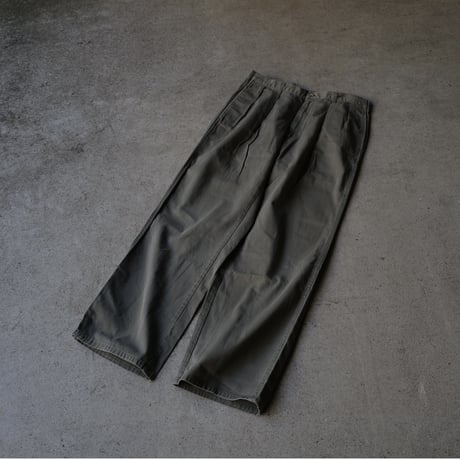 [W34 L30] VINTAGE POLO CHINO 2tuck Pants_Military Color_no.5