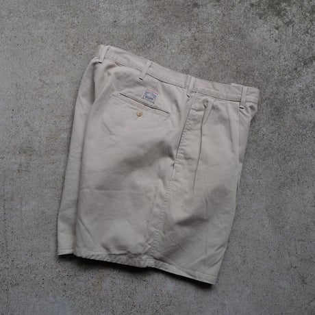 [W34] POLO CHINO SHORTS 2tuck_80-90s vintage_no.2