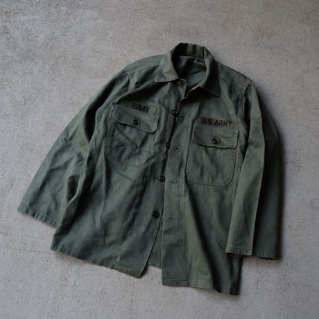 ［L fit］USARMY Olive Green Shirts_First model