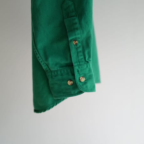 ［L］Old GAP_90s vintage_green shirt