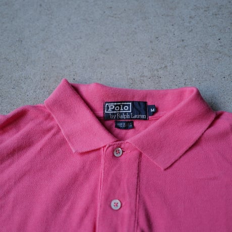 ［M］POLO SHIRT_MADE IN USA_80-90s vintage_no.15