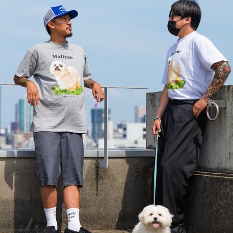 DOG TEE/ONEITA body M & L/anytee original