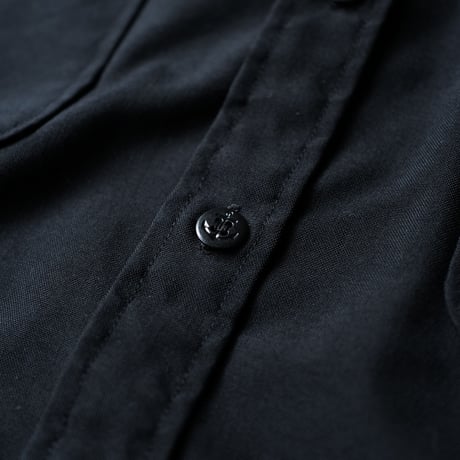 ［17 XXL fit］U.S.NAVY Black Shirt_deadstock_no.17