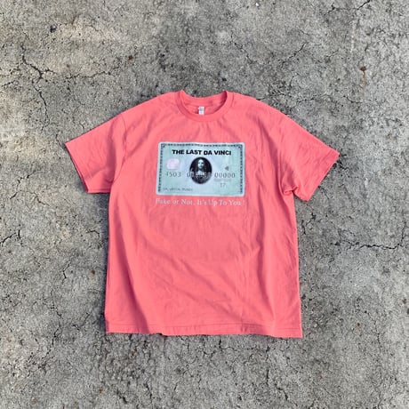 DAVINCI CARD PINK TEE