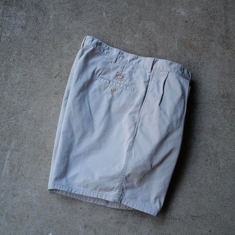 [W40] POLO CHINO SHORTS 2tuck_80-90s vintage