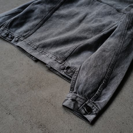 ［L］Levi's Trucker Jacket_Black Chemical