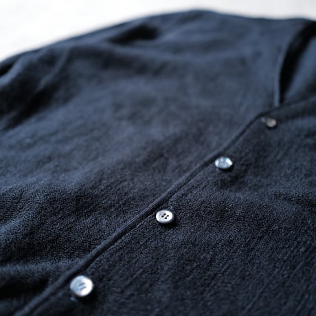 ［XL］Vintage Alpaca Cardigan_Black_deadstock