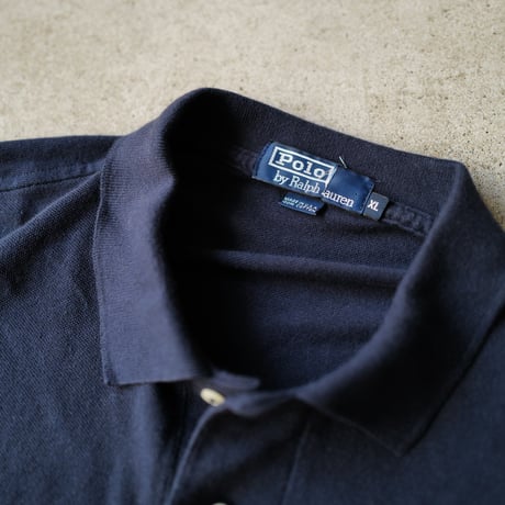 ［XL］POLO SHIRT_MADE IN USA_80-90s vintage_no.19