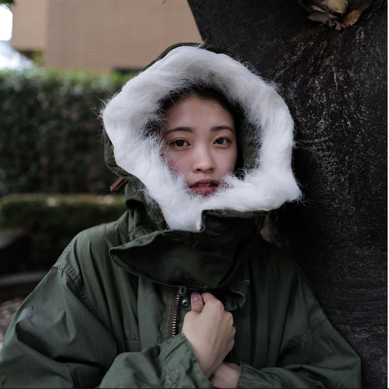 m65 パーカー用フード　anytee Free size］m65 parka_hood_deadstock_multi color