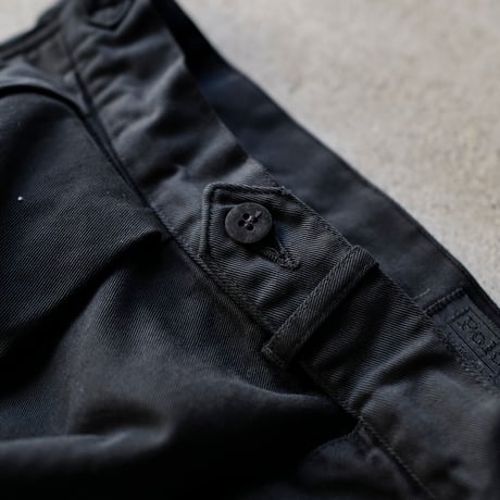 [W36 L30] Super Black_VINTAGE POLO Gurkha 2tuck Pants_no.12